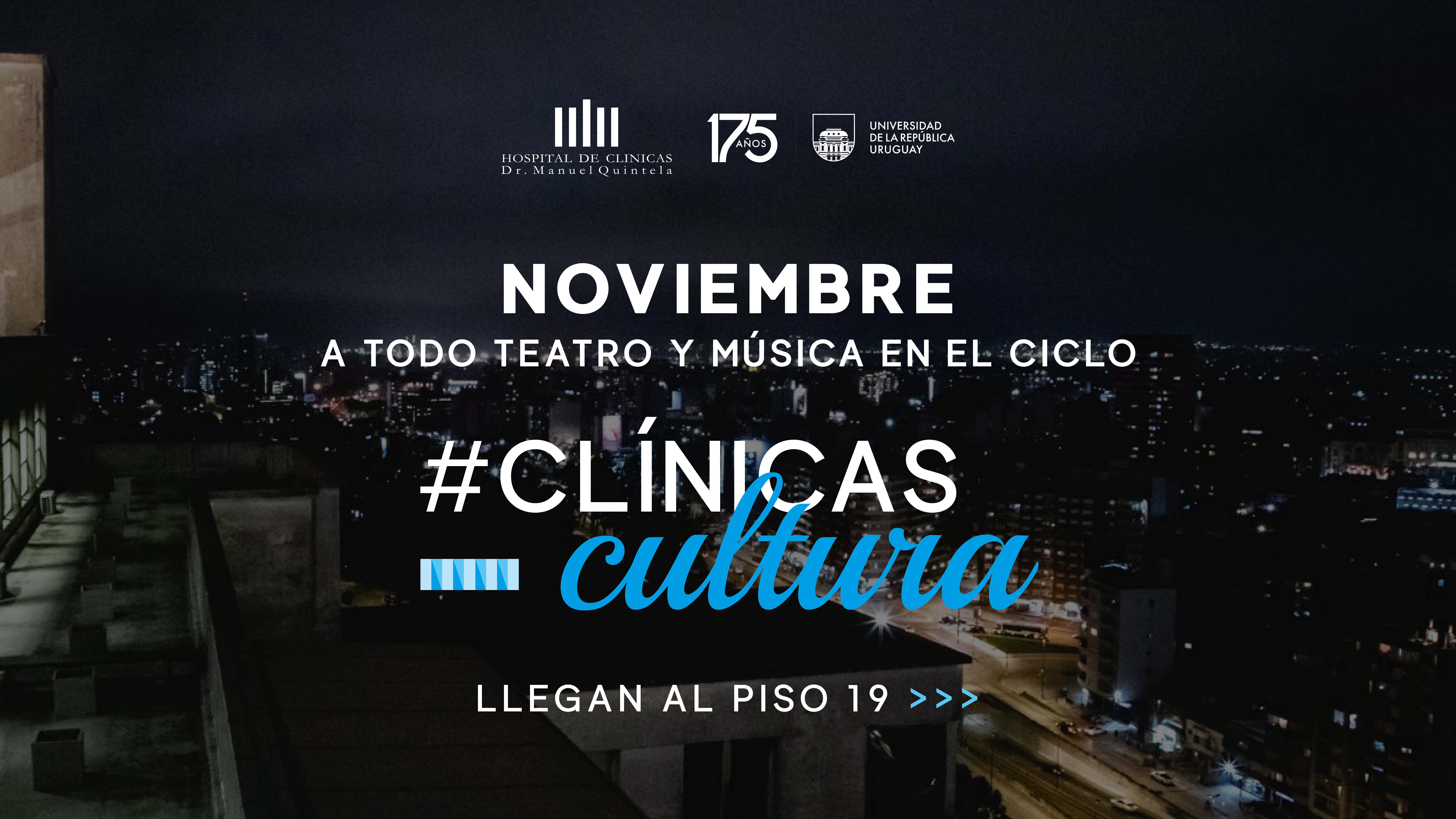 Noviembre a todo Teatro y Música en el Ciclo Clínicas Cultura!!!