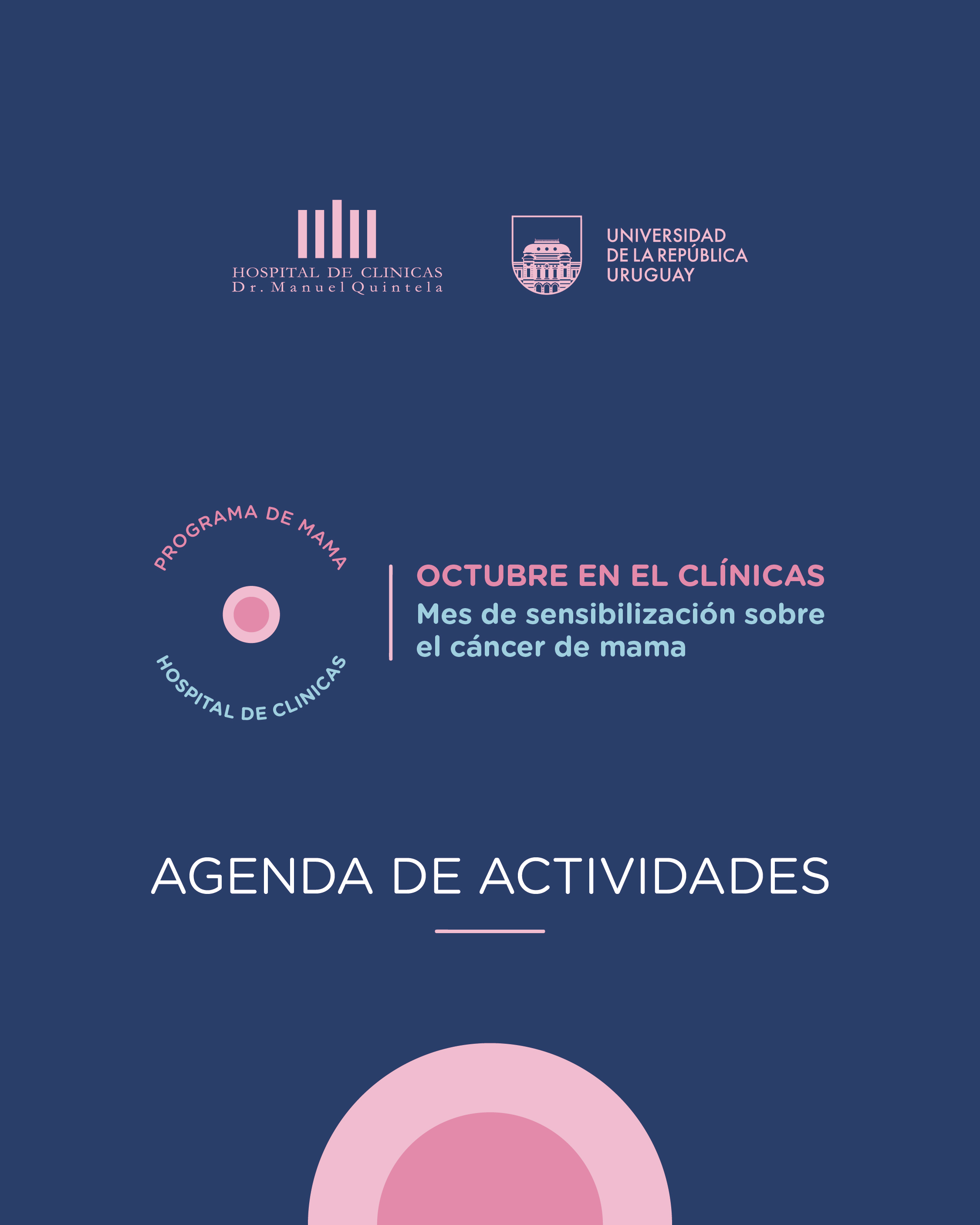 Octubre Rosa en el Hospital de Clínicas 