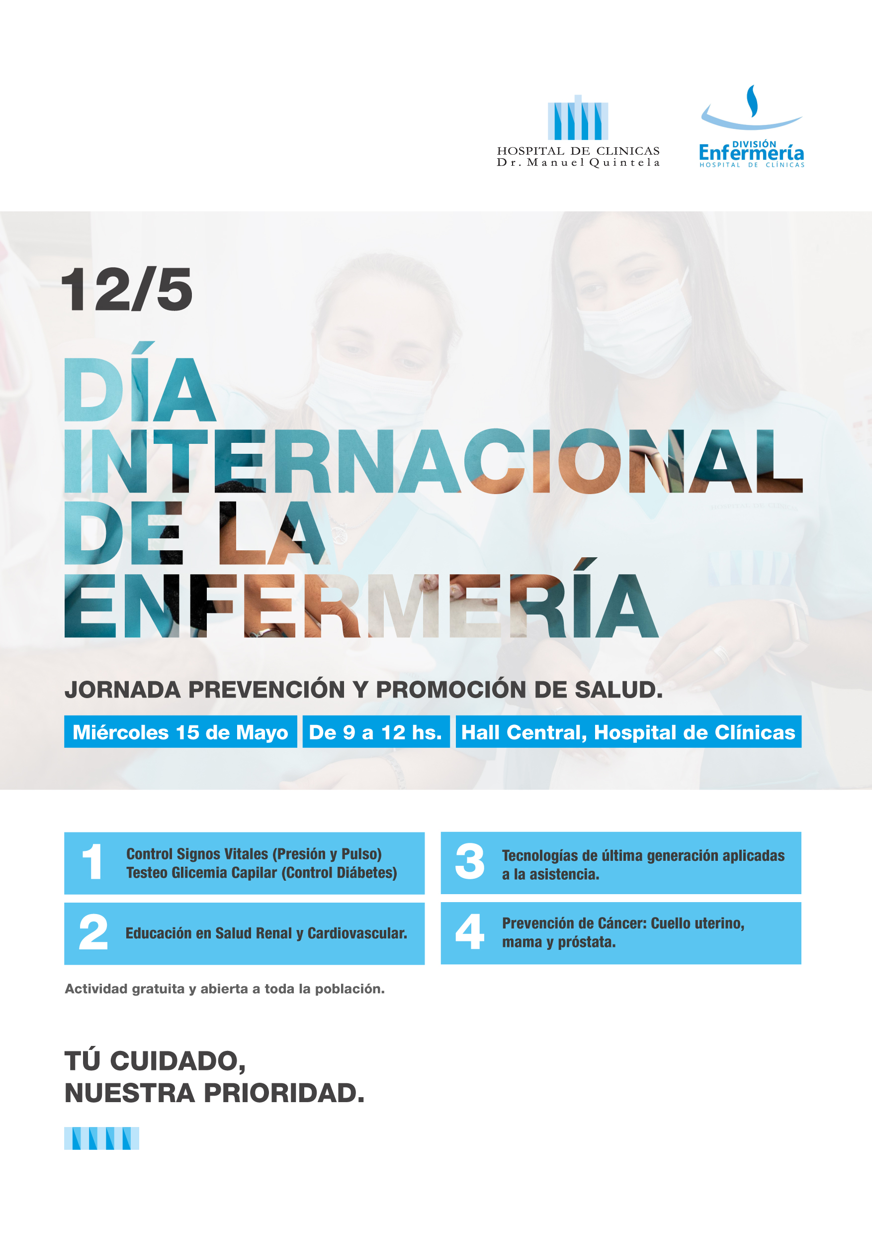 Dia internacional Enfermeria HC invitación May24