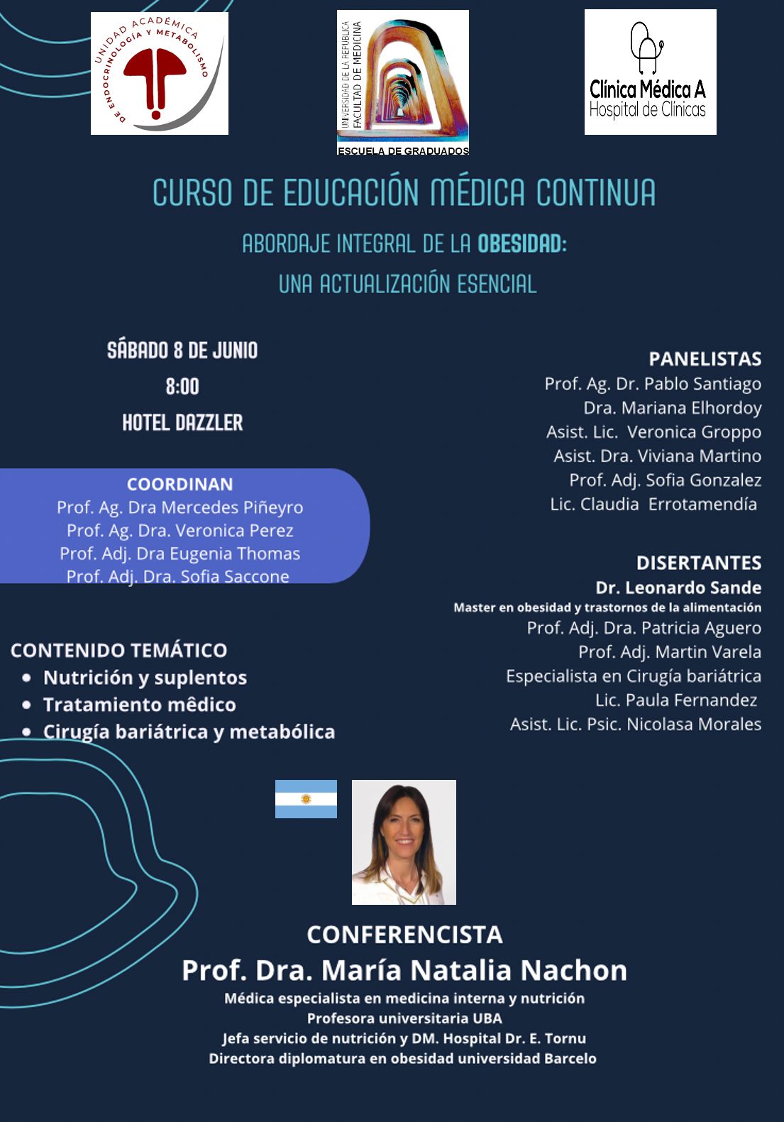 Expositores Abordaje Integral de la Obesidad