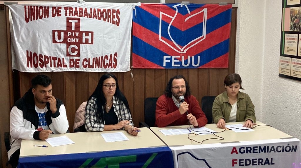 Intergremial universitaria se moviliza ante la última Rendición de Cuentas de este período