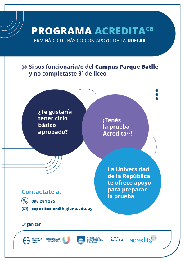 afiche acredita ciclo básico 2024