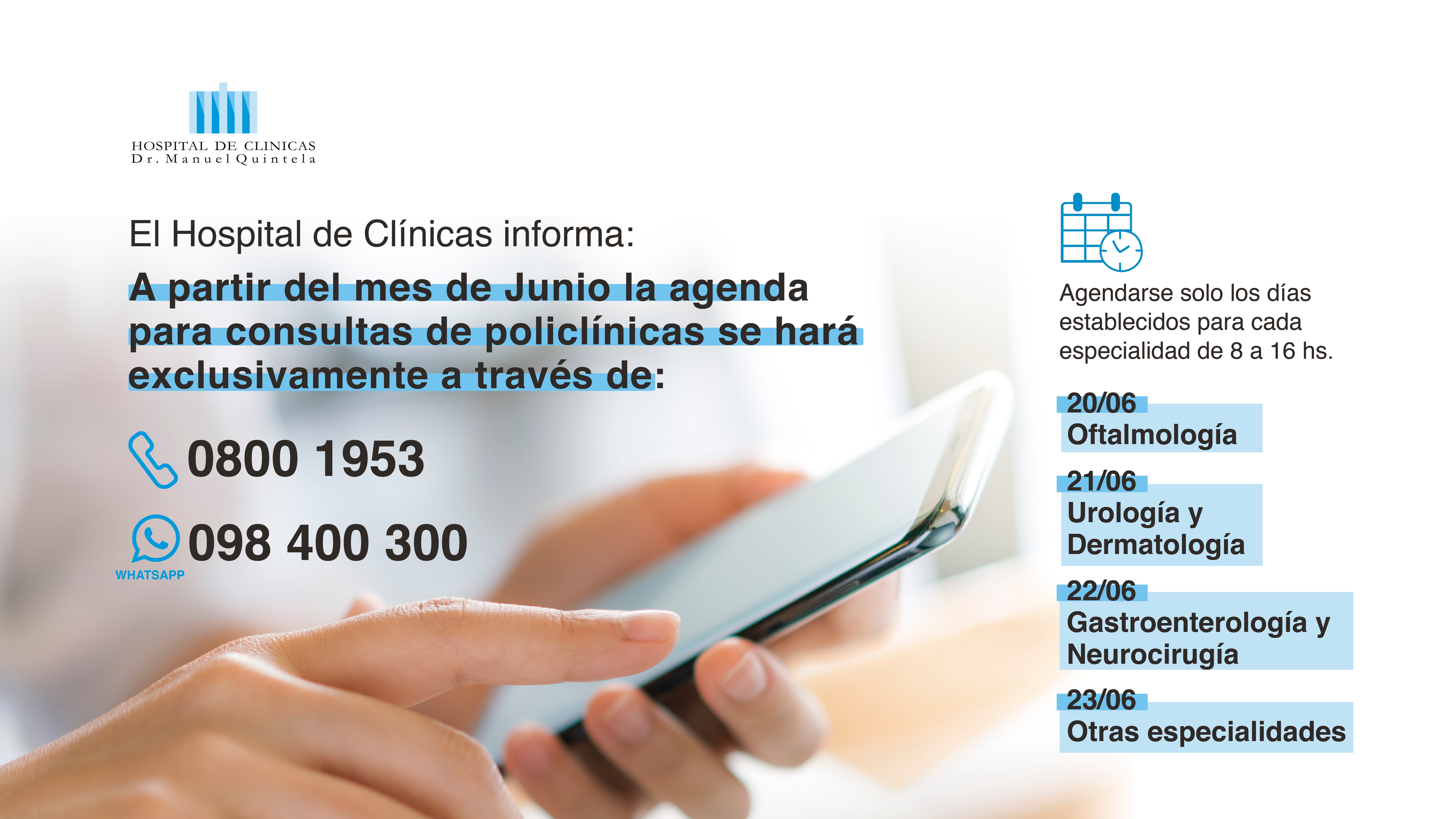Nuevo sistema de reservas de citas
