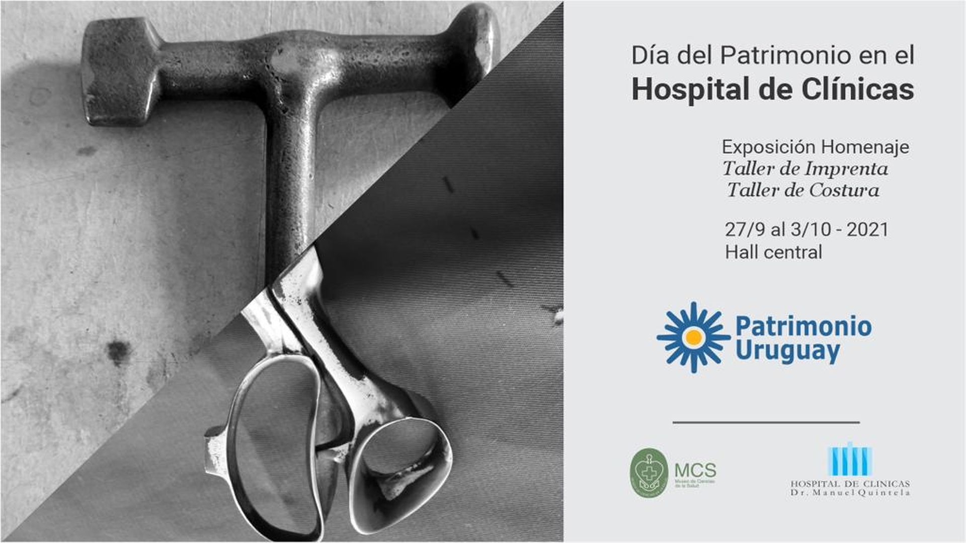 Día del Patrimonio en el Hospital de Clínicas “Dr. Manuel Quintela”