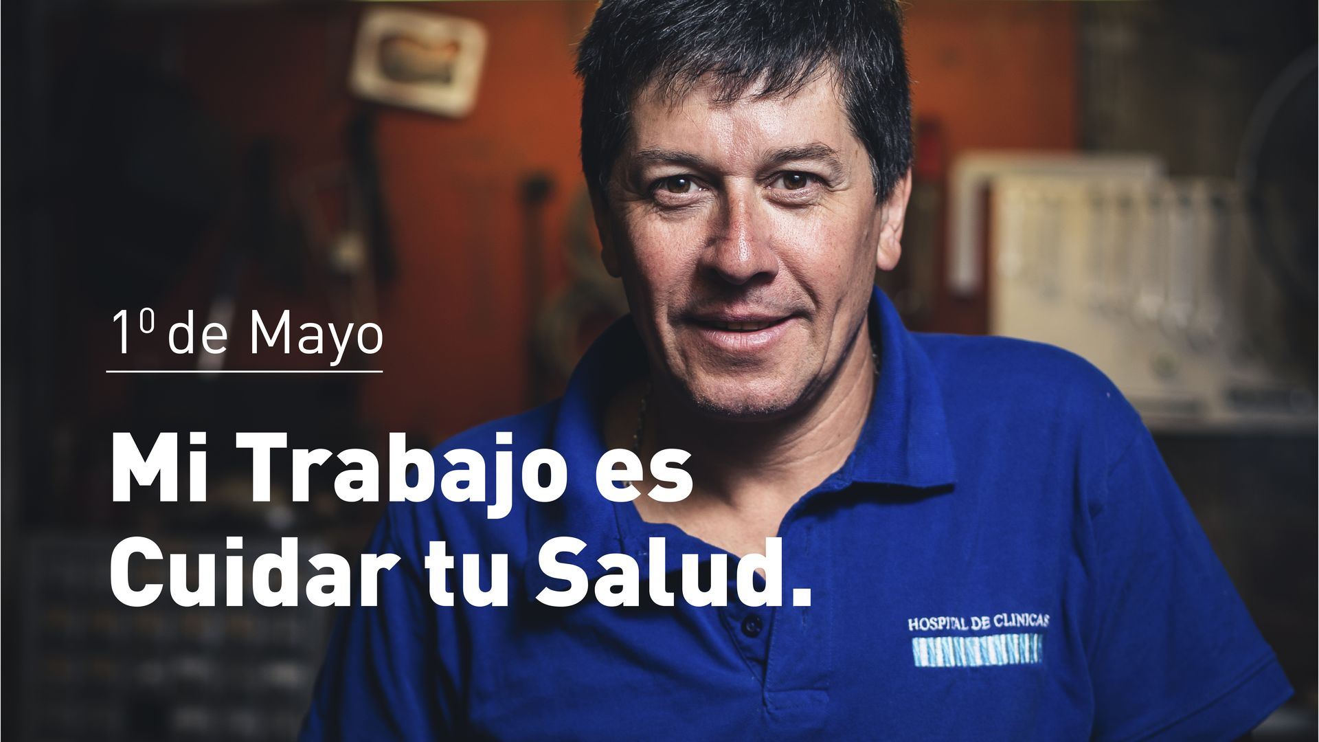 Mi trabajo es cuidar tu salud.