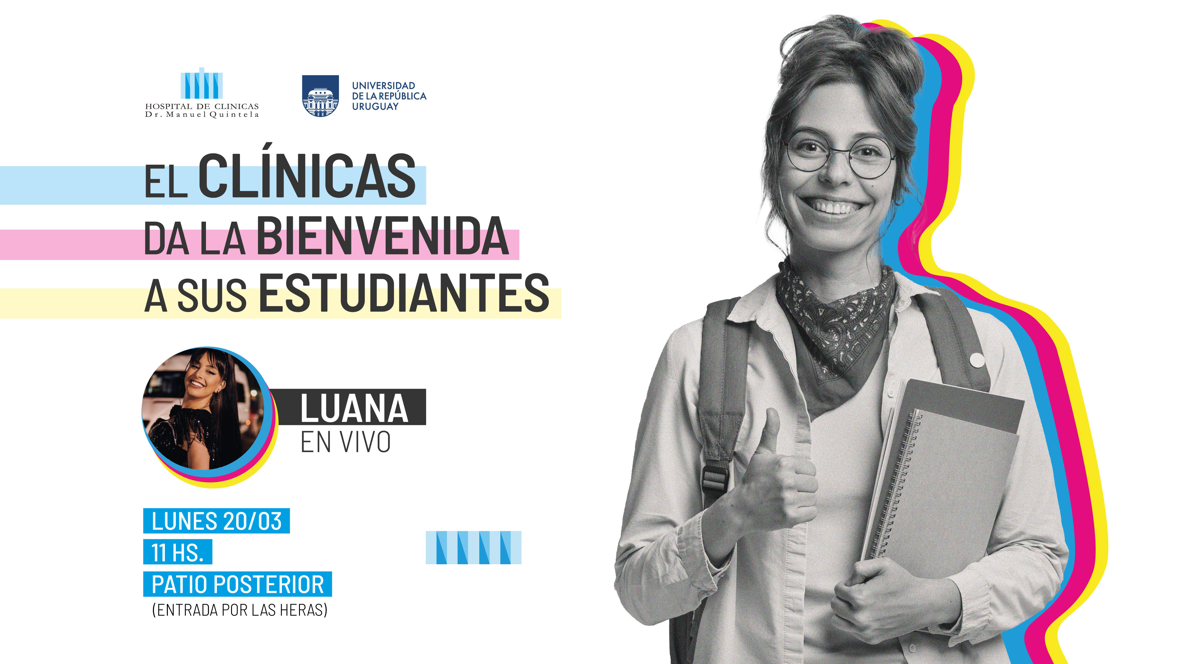 El Clínicas le da la bienvenida a sus estudiantes