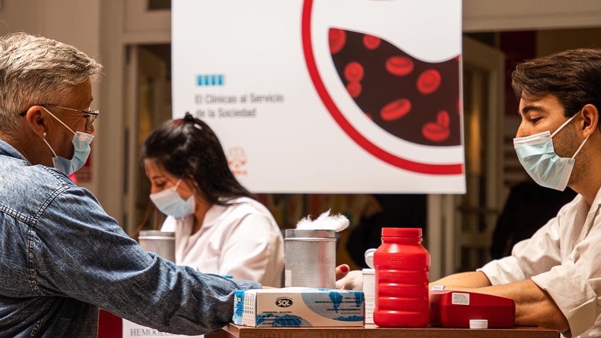 Jornadas de examen de hemoglobina para la detección de anemia