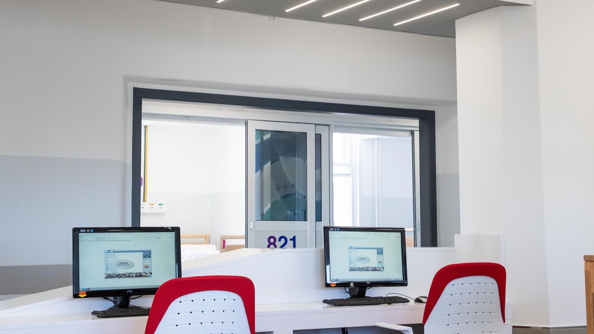 Nuevas salas de internación en Piso 8