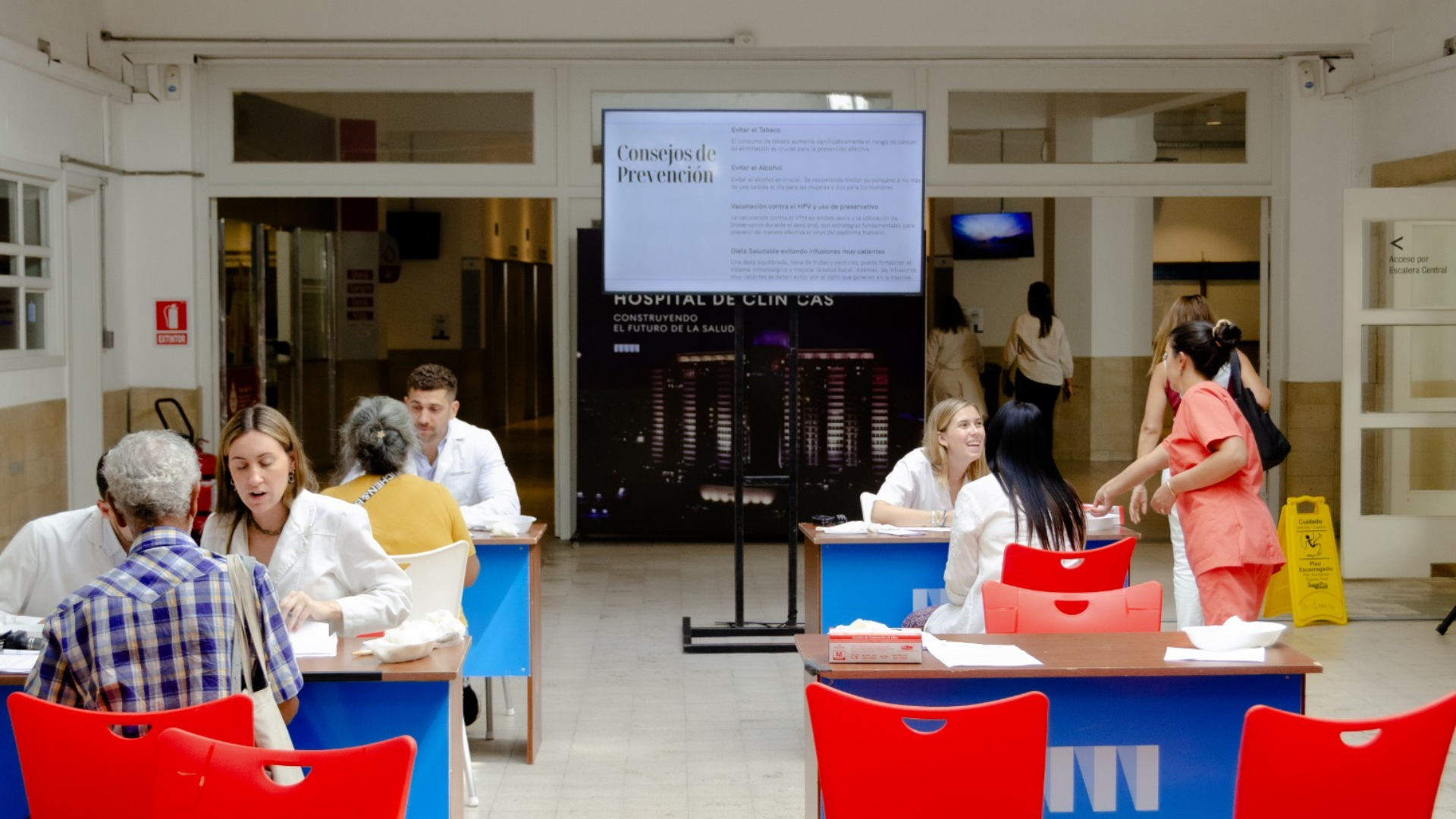 Jornada de diagnóstico precoz de cáncer de boca, garganta y cuerdas vocales