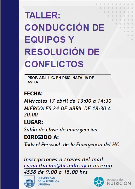 taller conducc y res
