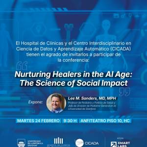 Martes 24 de febrero: Charla “x”, del Dr. Lee M. Sanders