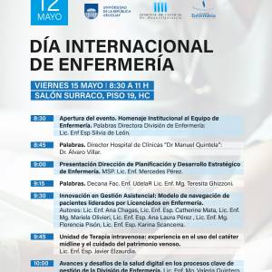 Viernes 15 de mayo: Jornada en el marco del Día Internacional de Enfermería